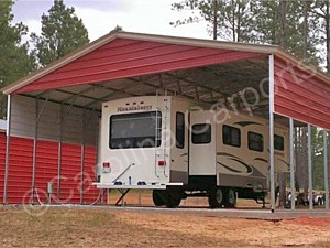 Vertical Roof Style with Two Gable Ends and One Panel Per Side